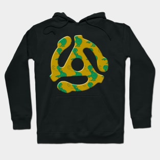 Turtle's Records and Tapes - Mascot on 45 Adapter Hoodie